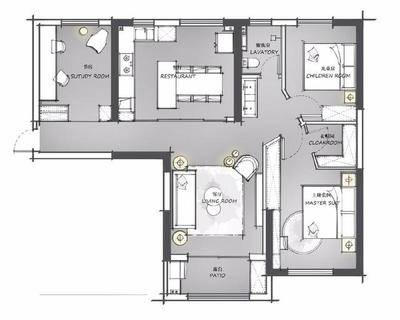 婆婆把88平米的房裝修成現代簡約風格，一進門就看呆了！